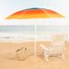 Aktive Sombrilla de playa 8 varillas inclinable 180x180 Aktive Sombrilla de playa 8 varillas inclinable 180x180 Multicolor