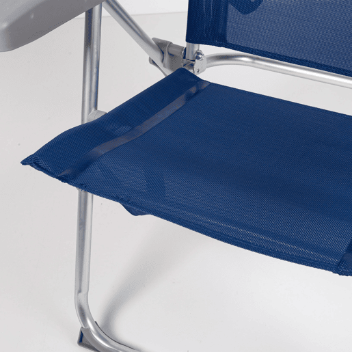 Cadeira de praia dobrável multiposições baixa blue Slim Aktive Cadeira de praia dobrável multiposições baixa blue Slim Aktive