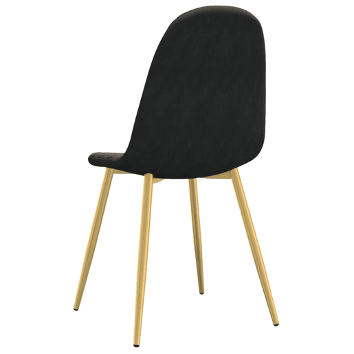 vidaXL Cadeiras de jantar 6 pcs veludo preto vidaXL Cadeiras de jantar 6 pcs veludo preto