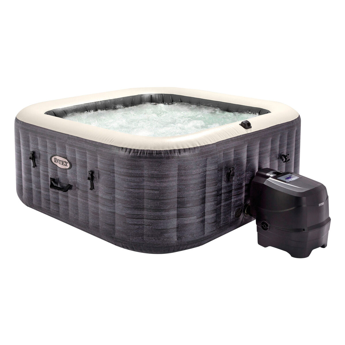 INTEX Spa hinchable 4 personas Greystone Deluxe