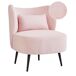 Beliani Sillón OTSBY II Beliani Sillón OTSBY II Rosa Talco