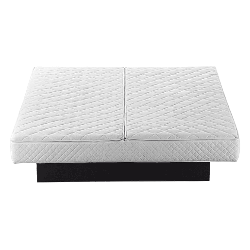 Beliani Cama de água Linho sintético LAVARDENS