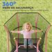 Cama Elástica Infantil Acero, PP HOMCOM Cama Elástica Infantil Acero, PP HOMCOM Rosa