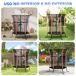 Cama Elástica Infantil Acero, PP HOMCOM Cama Elástica Infantil Acero, PP HOMCOM Rosa