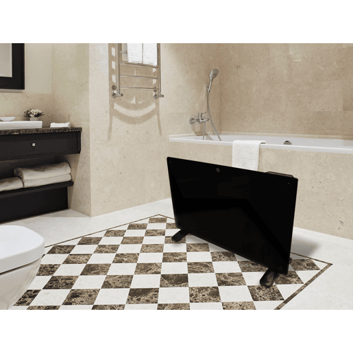 Radiador com painel de vidro e controlo WiFi App Radiador com painel de vidro e controlo WiFi App
