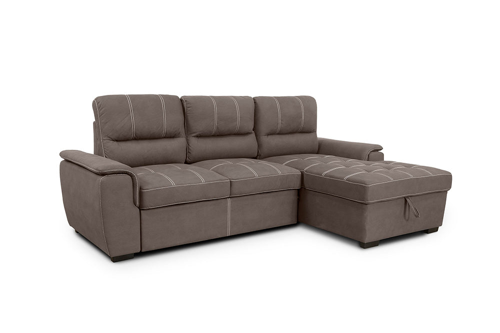 Sofa cama chaise longue new farrar 256cm