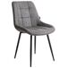 Beliani Silla de comedor MELROSE Beliani Silla de comedor MELROSE Gris