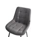 Beliani Silla de comedor MELROSE Beliani Silla de comedor MELROSE Gris