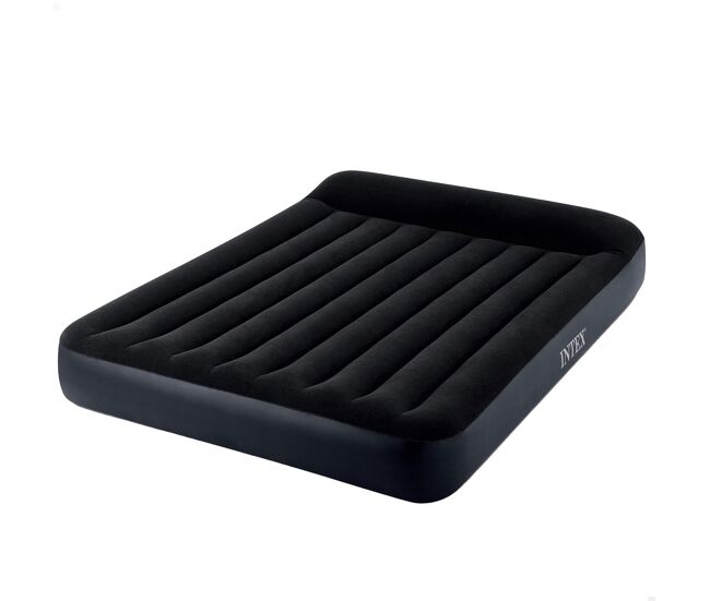 Intex colchón hinchable doble pillow rest con hinchador