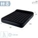 INTEX Colchón hinchable doble Pillow Rest con hinchador INTEX Colchón hinchable doble Pillow Rest con hinchador Negro
