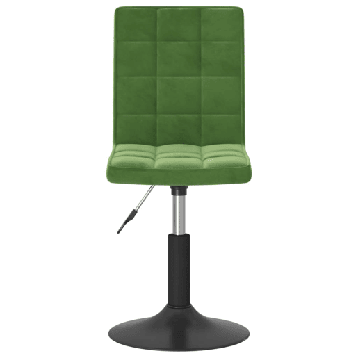 vidaXL Cadeiras de jantar giratorias 2 pcs veludo verde-escuro