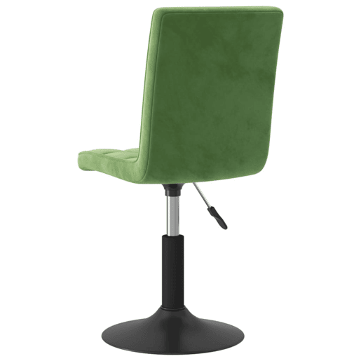 vidaXL Cadeiras de jantar giratorias 2 pcs veludo verde-escuro