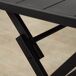 Aktive Conjunto plegable de jardín con mesa y 2 sillas de acero Aktive Conjunto plegable de jardín con mesa y 2 sillas de acero Negro
