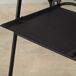 Aktive Conjunto plegable de jardín con mesa y 2 sillas de acero Aktive Conjunto plegable de jardín con mesa y 2 sillas de acero Negro