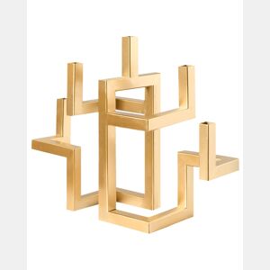 Candelabro RAPOSO Metal 30 cm Dourado