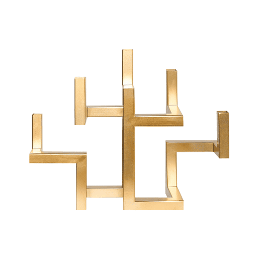 Candelabro RAPOSO Metal 30 cm Dourado