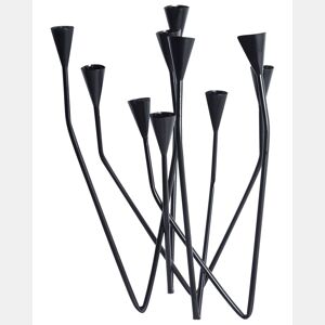 Candelabro MATOSINHOS Metal 54 cm Preto