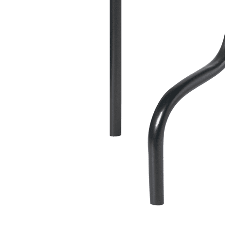 Candelabro PORRTELA Metal 50 cm Preto