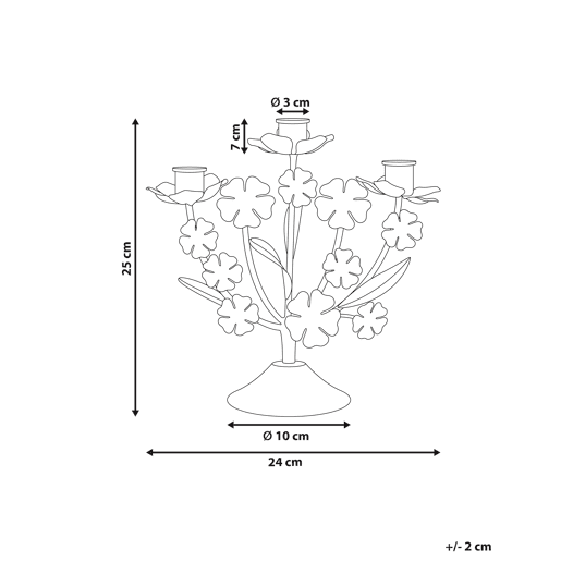 Beliani Candelabro RAMADA