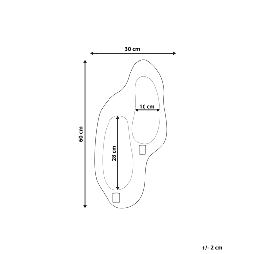 Beliani Candelabro PENICHE Beliani Candelabro PENICHE