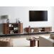 Beliani Mueble TV TAROON Beliani Mueble TV TAROON Madera Oscura