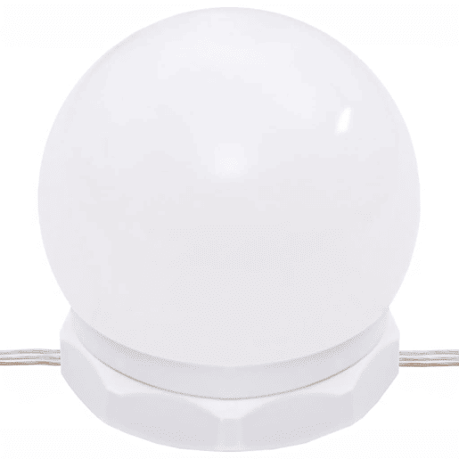 vidaXL Toucador com LEDs 74,5x40x141 cm branco brilhante vidaXL Toucador com LEDs 74,5x40x141 cm branco brilhante