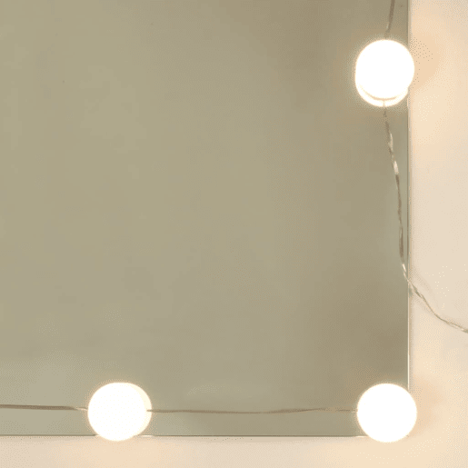 vidaXL Toucador com LEDs 74,5x40x141 cm cinzento cimento
