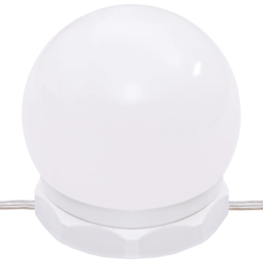 vidaXL Toucador com LEDs 74,5x40x141 cm cinzento cimento