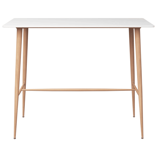 vidaXL Mesa de bar 120x60x105 cm branco vidaXL Mesa de bar 120x60x105 cm branco