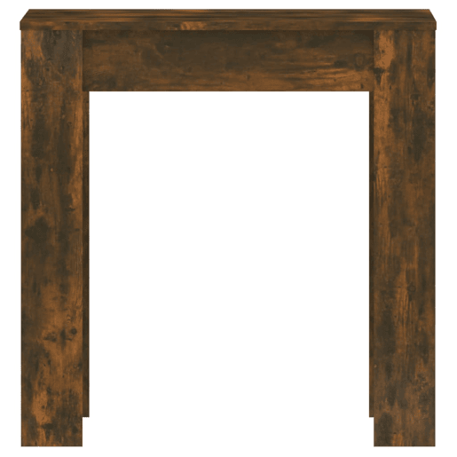 vidaXL Mesa de jantar 140x74,5x76 cm derivados madeira carvalho fumado