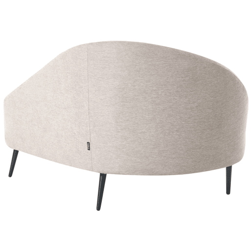 Beliani Chaise longue à esquerda Poliéster VALREAS