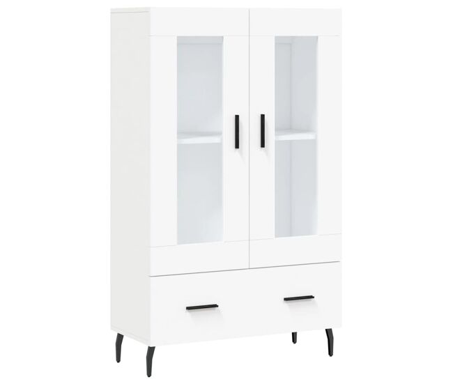 Vidaxl aparador alto madera de ingeniería blanco 69,5x31x115 cm