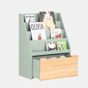 Estante de livros para crianças KMB95-GR SoBuy PT