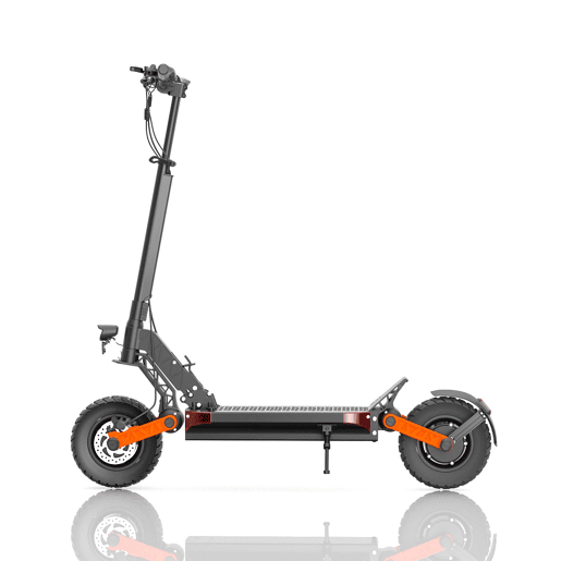 JOYOR S8-S-Z Motor Duplo Dobrável Patinete Elétrico - Motor 600W*2 Bateria 48V26AH Pneus de 10 Polegadas - Preto