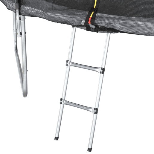 Trampolim com pacote de acessórios de 430cm, Venus XXL, Cinza, 430x430x260 cm