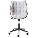 Beliani Silla de oficina LOMPOC Beliani Silla de oficina LOMPOC Gris/ Madera