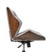 Beliani Silla de oficina LOMPOC Beliani Silla de oficina LOMPOC Gris/ Madera