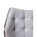 Beliani Silla de oficina LOMPOC Beliani Silla de oficina LOMPOC Gris/ Madera