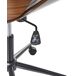 Beliani Silla de oficina LOMPOC Beliani Silla de oficina LOMPOC Gris/ Madera
