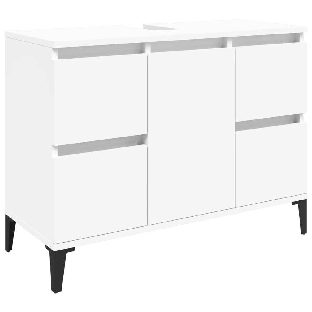 Armario De Lavabo 80 Blanco