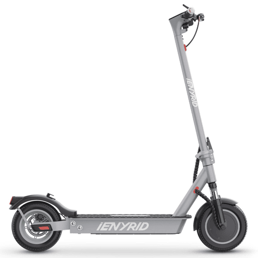 iENYRID iE-M1 Scooter Elétrica Portátil - Motor 250W Bateria 36V12.5Ah Rodas 10 Polegadas Travão Disco Traseiro - Cinza