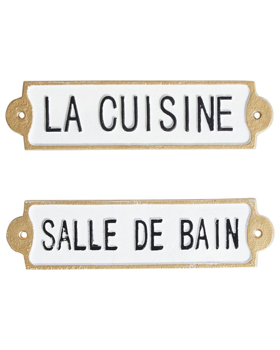 Beliani Decoración de pared ISERE