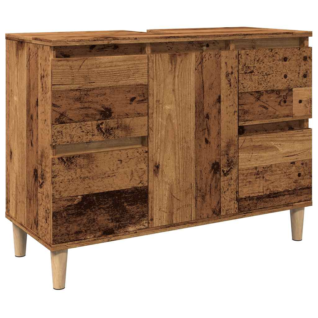 Armario De Lavabo 80 Madera