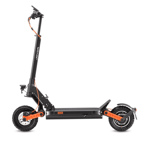 JOYOR S5 Dobrável Certificação ABE Patinete Elétrico - Motor 500W Bateria 48V13AH Pneus de 10 Polegadas Freios a Disco - Preto