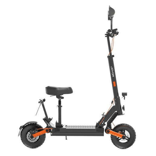 JOYOR S8E Dobrável Patinete Elétrico - Motor 800W Bateria 48V26AH Pneus de 10 Polegadas Freios a Disco - Preto