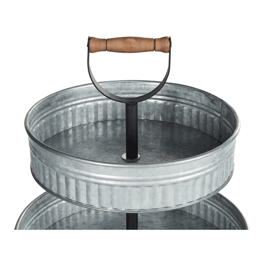 Suporte para bolos com 3 níveis KOUIGN Prateado