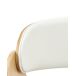 Beliani Silla de oficina PALATKA Beliani Silla de oficina PALATKA Blanco/ Madera