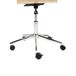 Beliani Silla de oficina PALATKA Beliani Silla de oficina PALATKA Blanco/ Madera