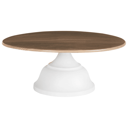 Suporte para bolos BRIOCHE Metal Branco