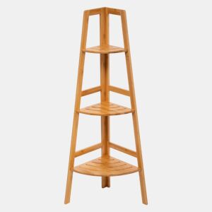 Estante de canto Bam com 3 prateleiras 32x103 cm